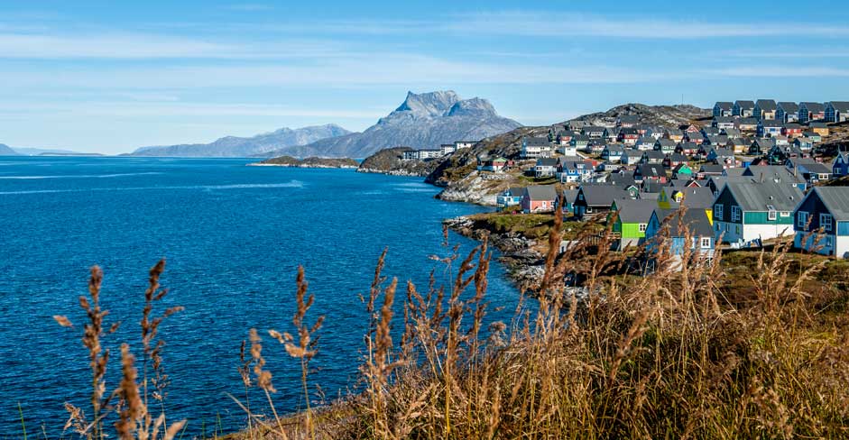 Nuuk - die Hauptstadt von Grönland