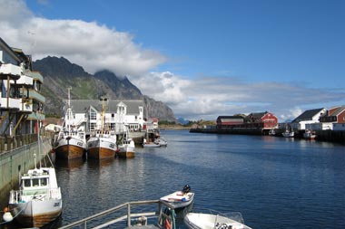 Hafen in Norwegen