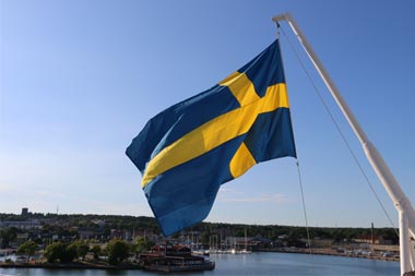 Schwedische Flagge