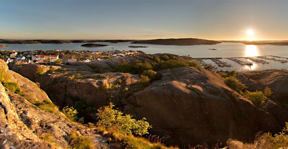 Sonnenuntergang in Fjällbacka, Quelle: Stephanie Büchel