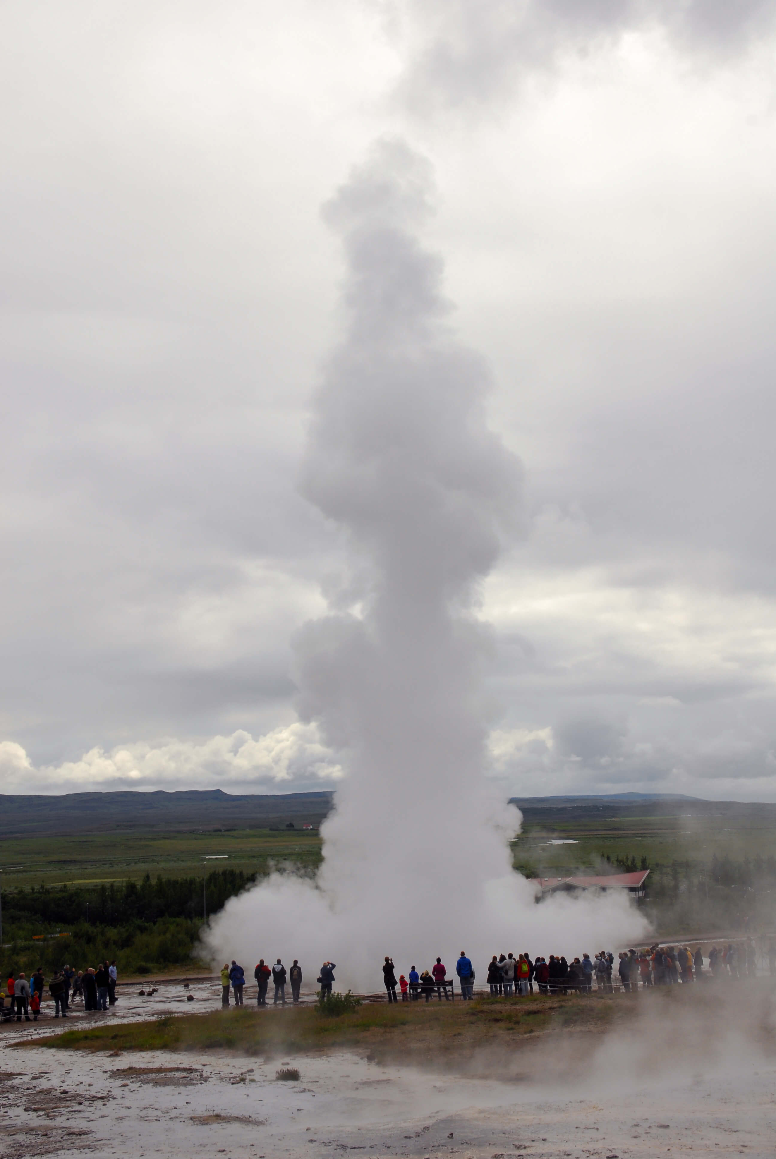 Island Strokkur Springquelle Ausbruch 