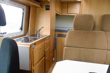 Camper X40 Innenausstattung