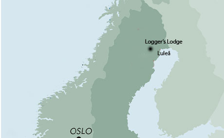 Karte zur Winterreise Luxuriöse Auszeit in Schwedisch Lappland Karte zur Winterreise Luxuriöse Auszeit in Schwedisch Lappland