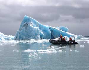 Bootsfahrt Jökulsarlon