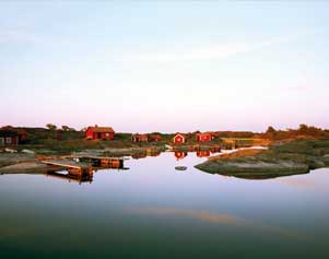 Liebliche Landschaft in Schweden