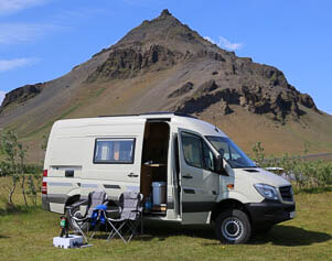 Camper X40 in Island