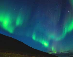 Nordlicht in den Westfjorden