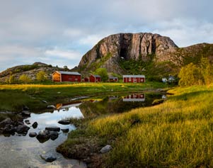 Landschaft rund um Tromsø