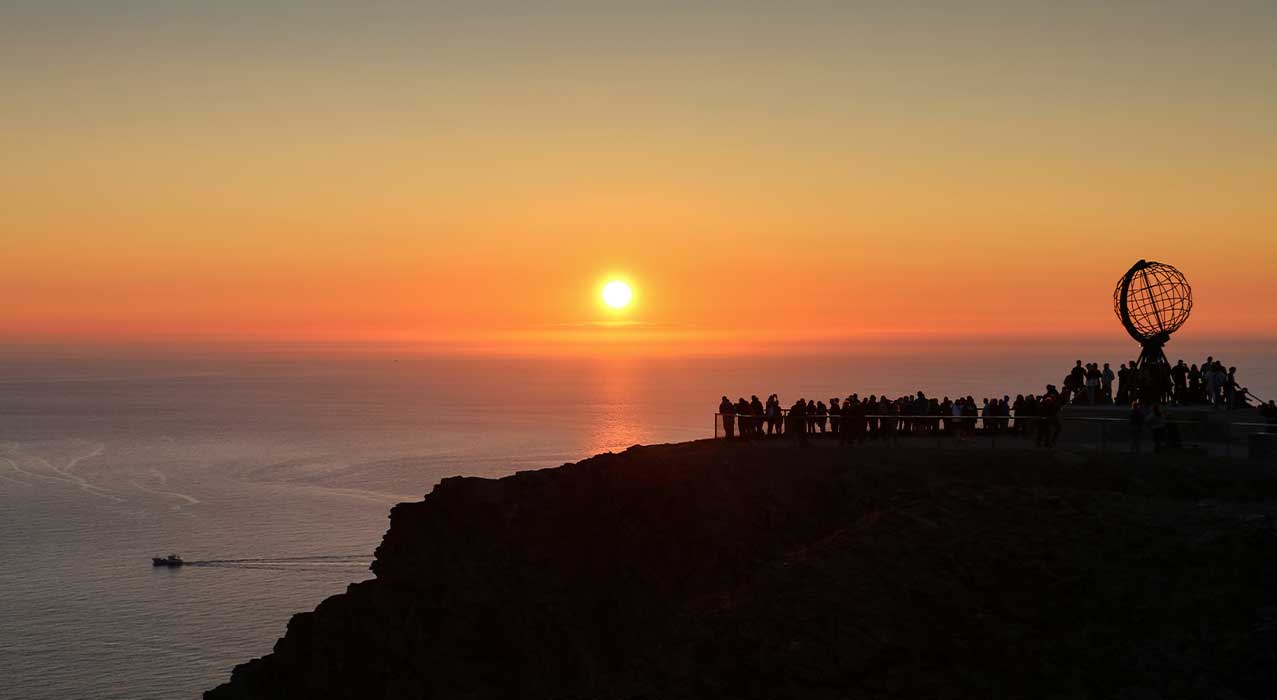 Das Nordkap- Sehnsuchtsziel Nummer eins für viele Nordlandreisende.