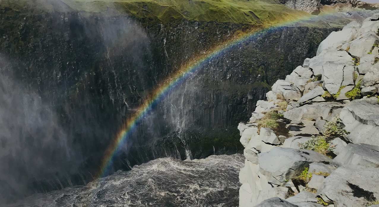 Wasserfall Dettifoss - Michelle Vetterli
