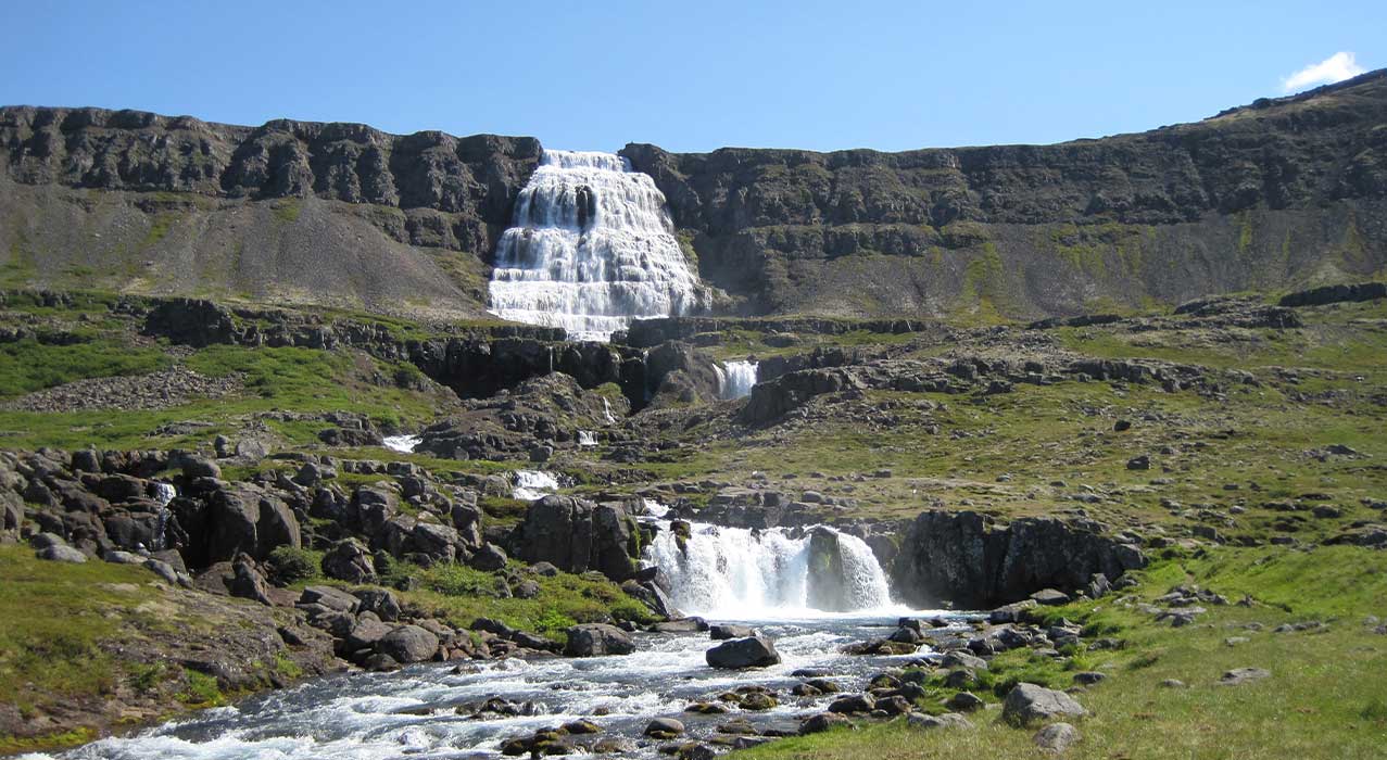 Dynjandi-Wasserfall in den Westfjorden. Inspired by Iceland. 