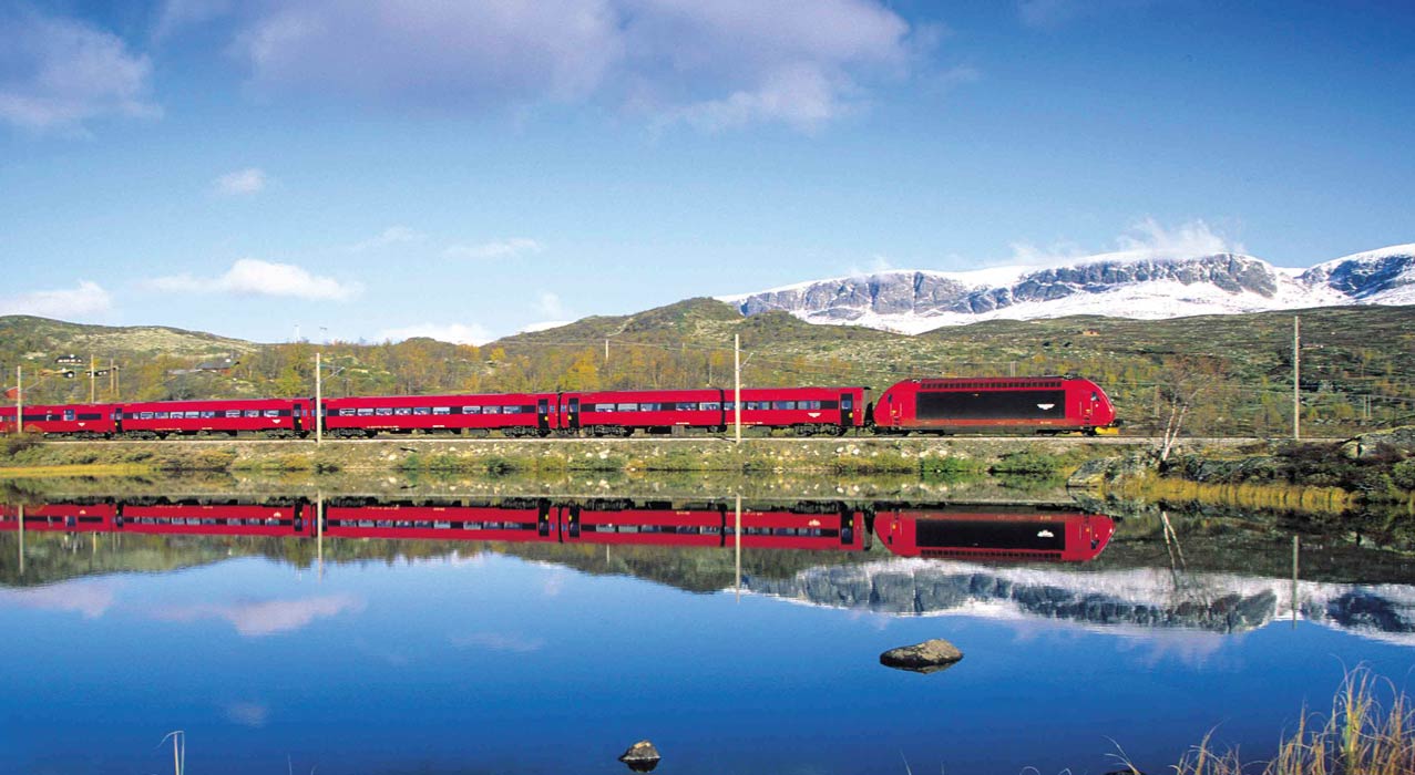 Unterwegs mit der Bergenbahn in Norwegen