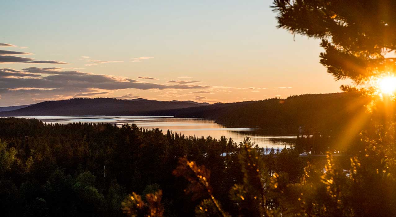 Mitternachtssonne in Kiruna - Asaf Kliger visitsweden.se