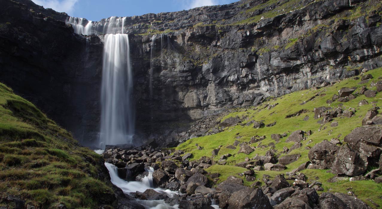 Wasserfall auf Eysturoy