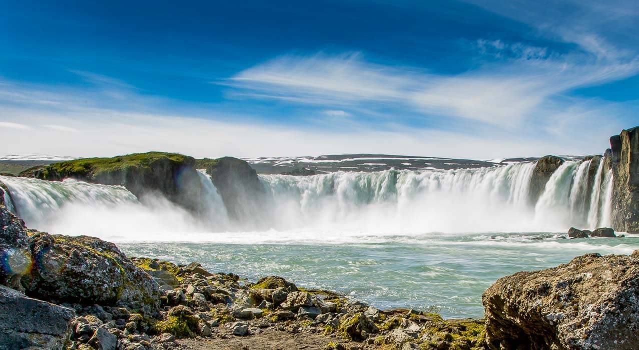 Godafoss Wasserfall Island