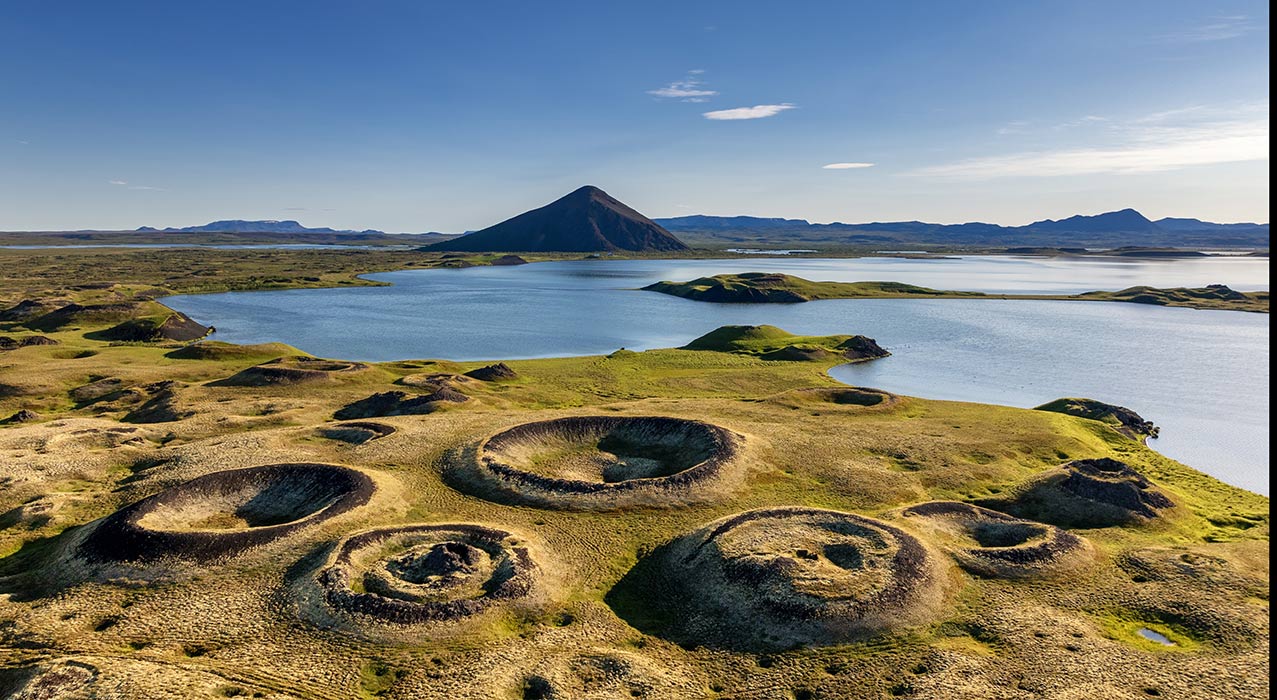 Pseudokrater von Skútustaðagígar