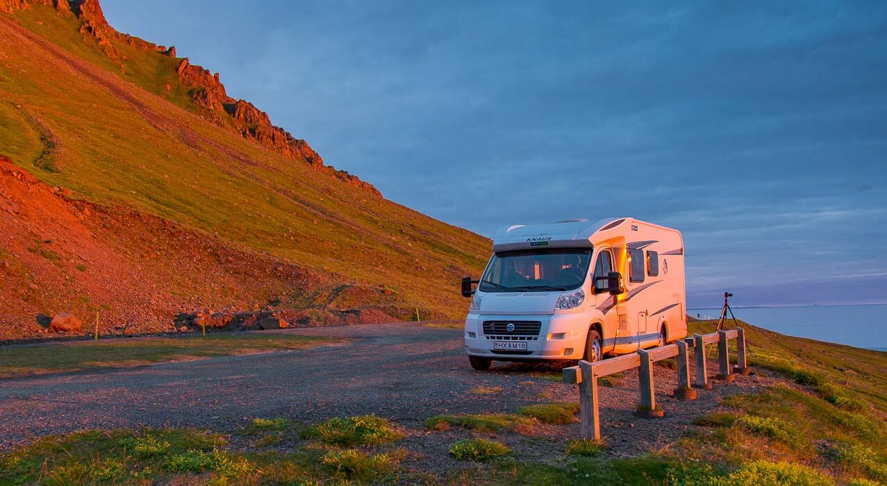 Wohnmobil X10 in Island