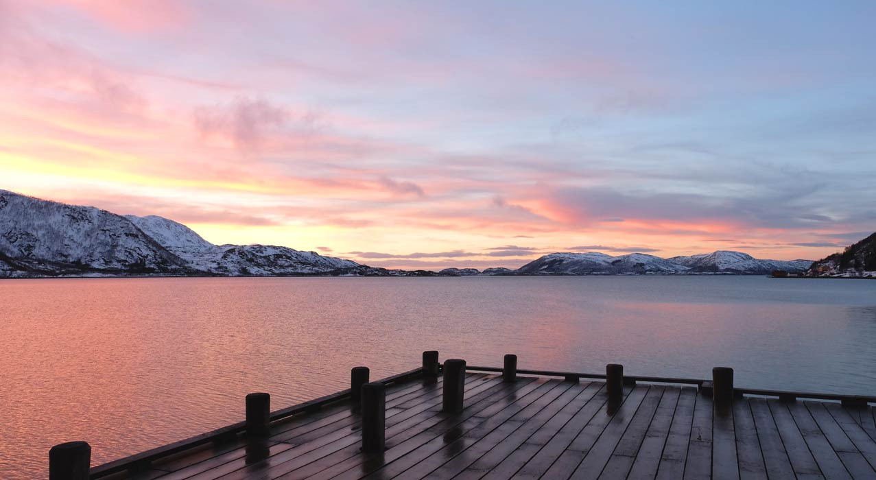 Winterlandschaft in Norwegen